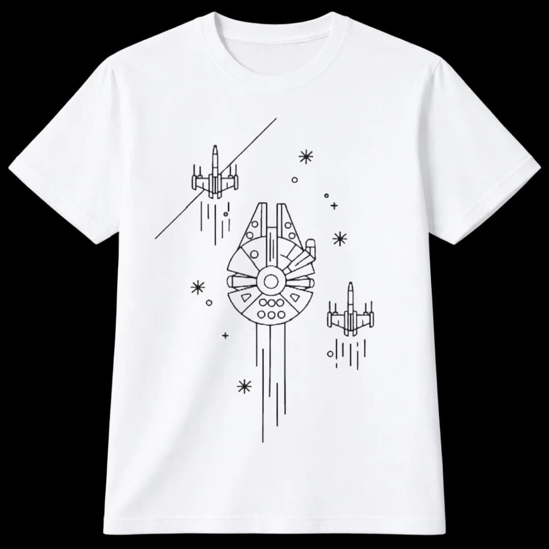 Remera Star Wars Minimal