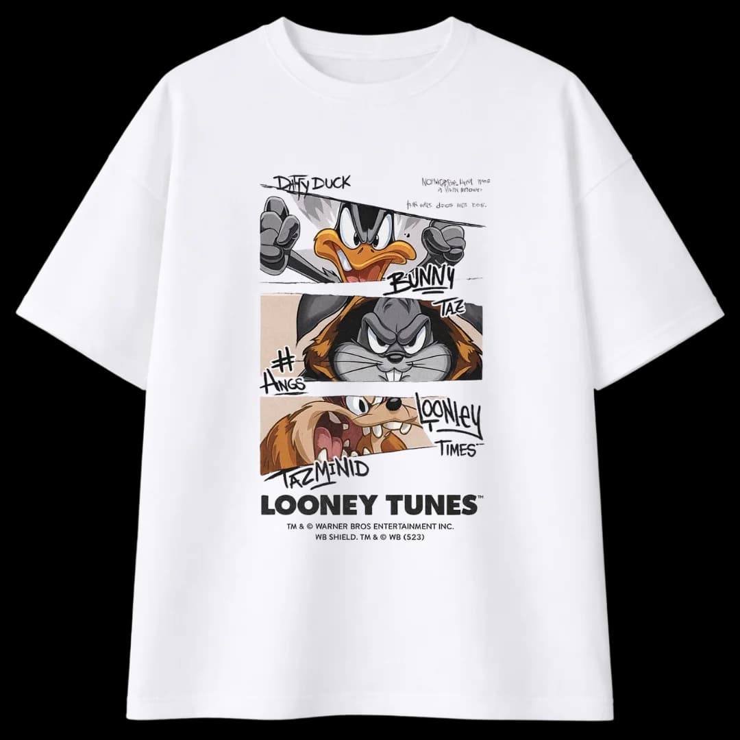 Oversize Looney Tunes Graffiti