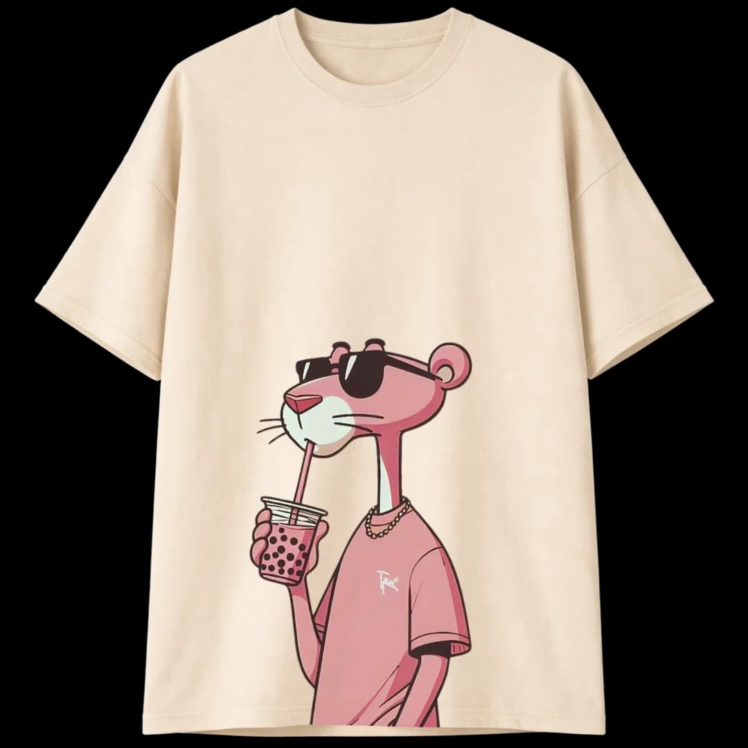 Oversize Pantera Rosa Canchera