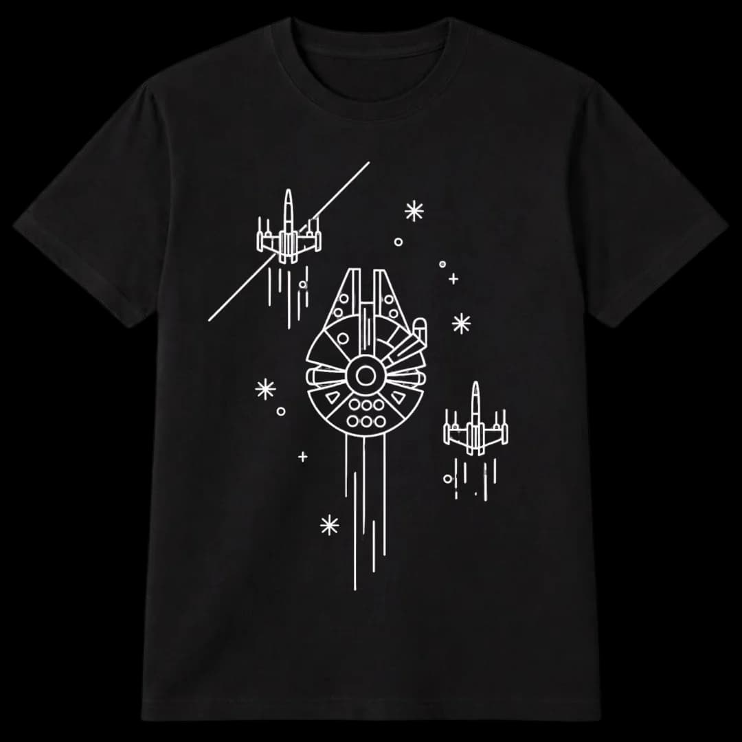 Remera Star Wars Minimal
