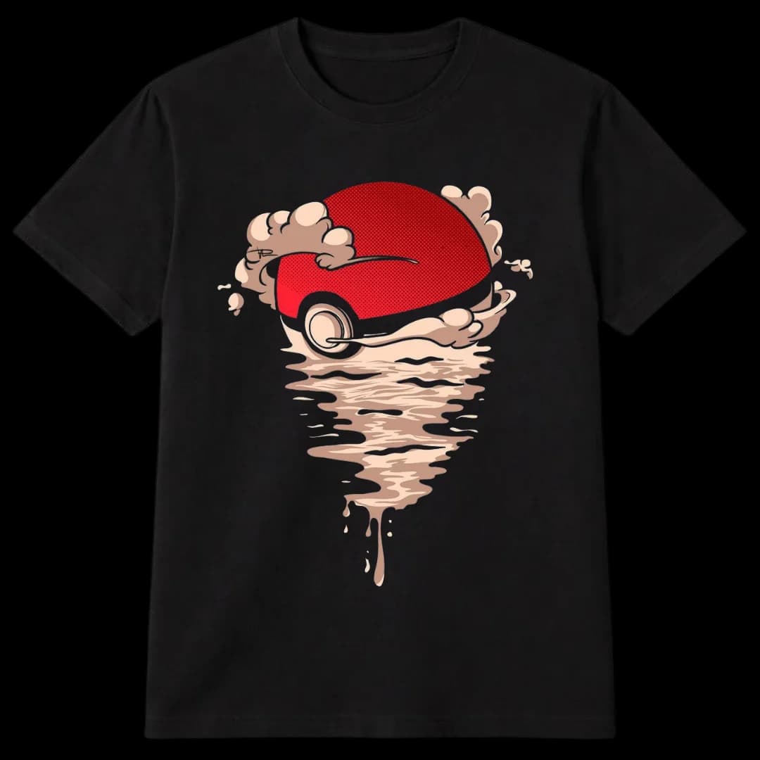Remera Arte Pokebola