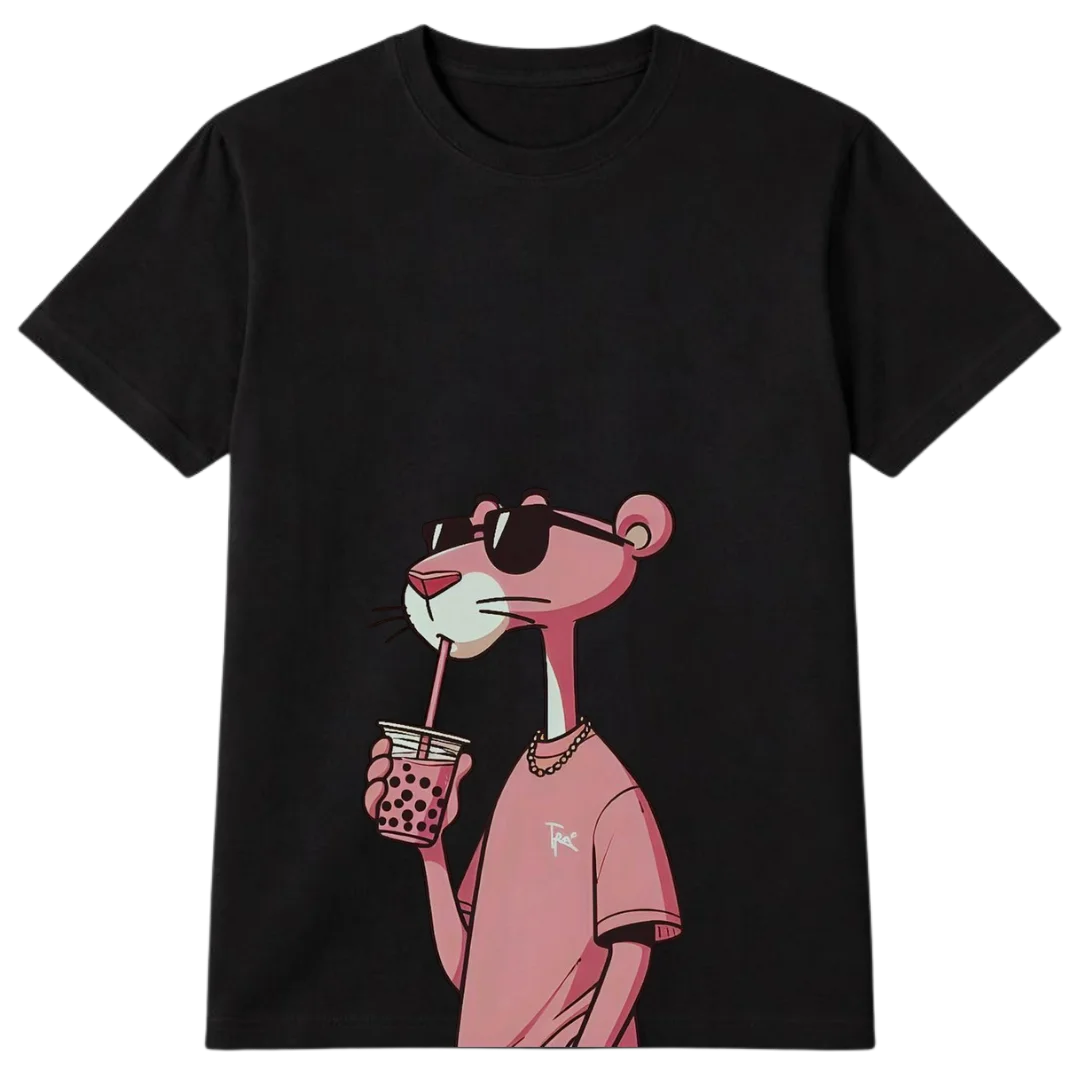 Remera Pantera Rosa Canchera