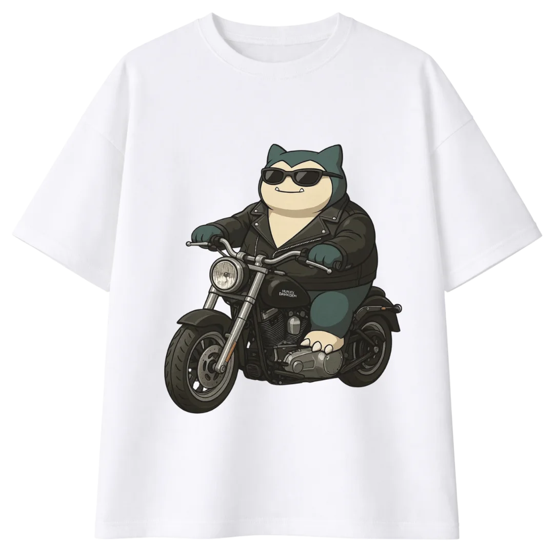 Oversize Snorlax Motoquero