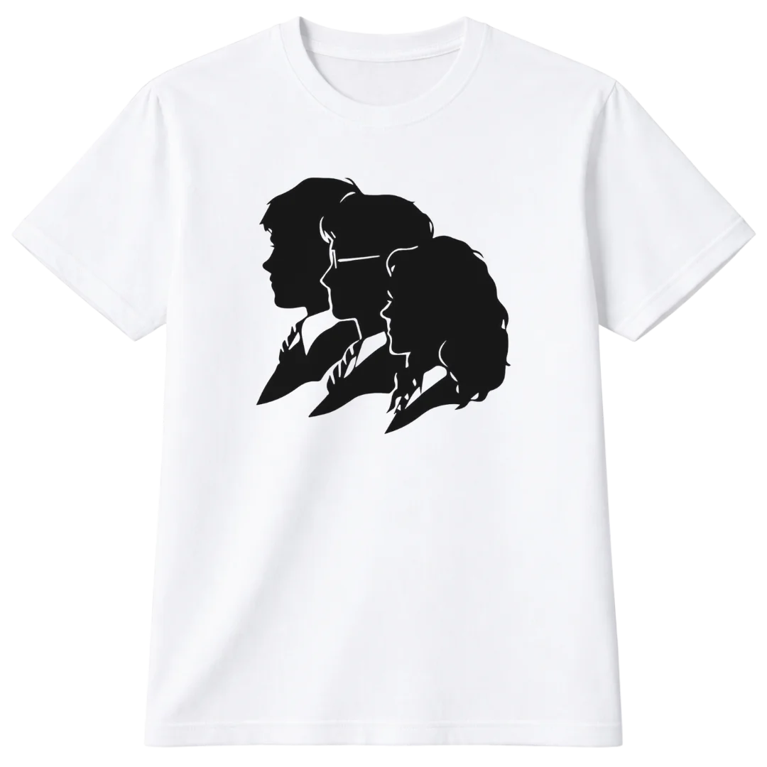 Remera Silueta Harry Potter