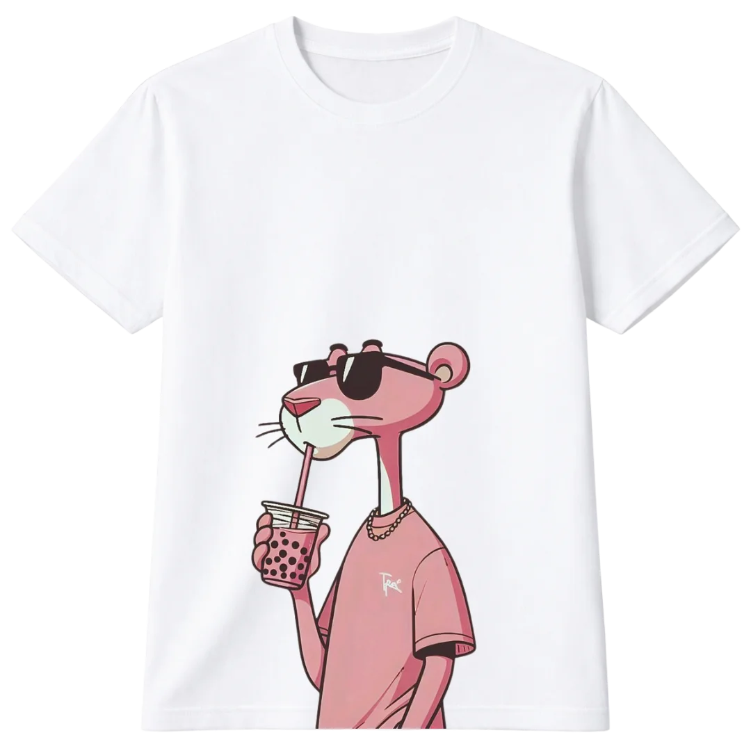 Remera Pantera Rosa Canchera