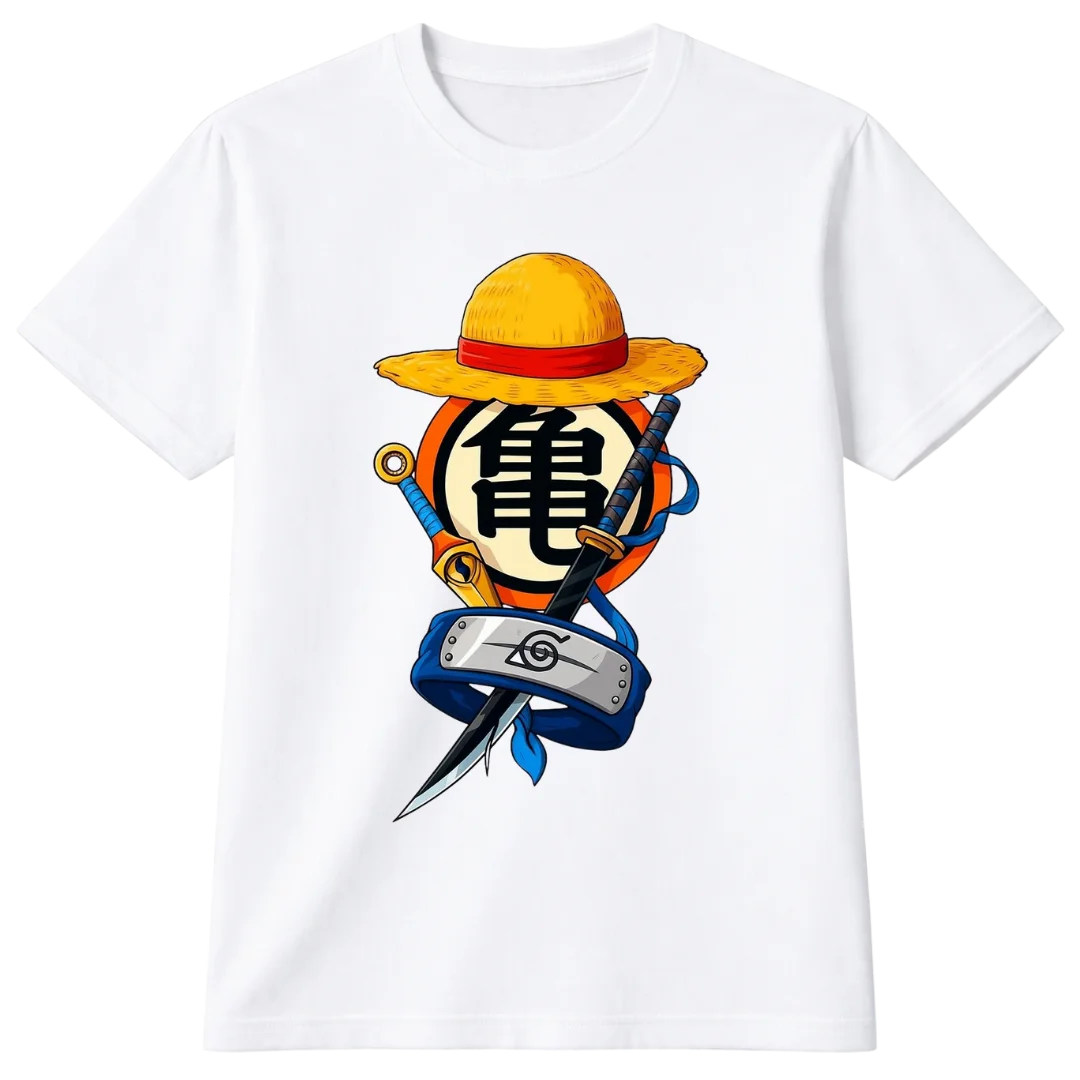 Remera Combo Anime